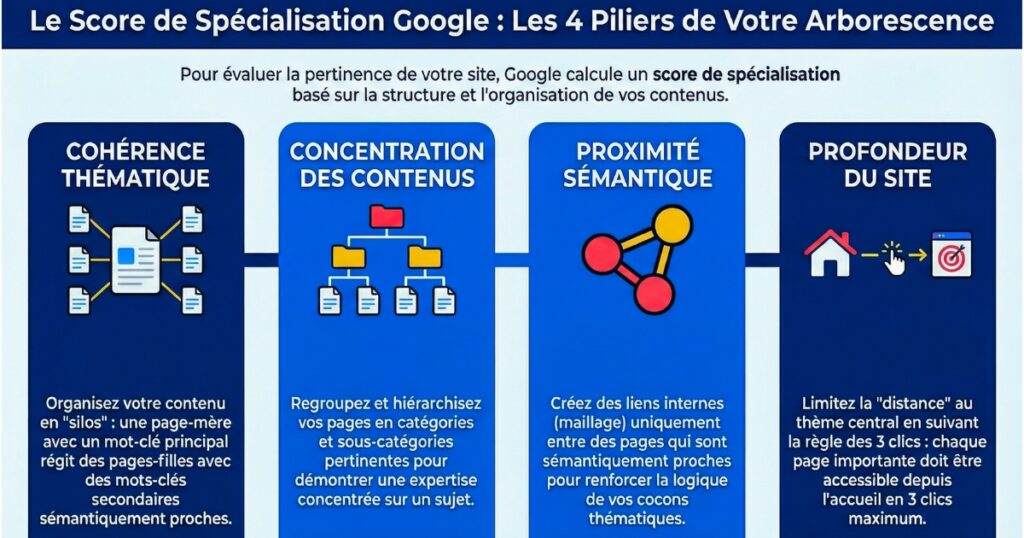 Le siloing à l’ère du SEO sémantique et la notion de Site Focus Score