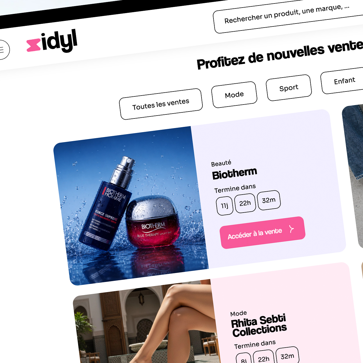 Création plateforme vente privé sous Prestashop